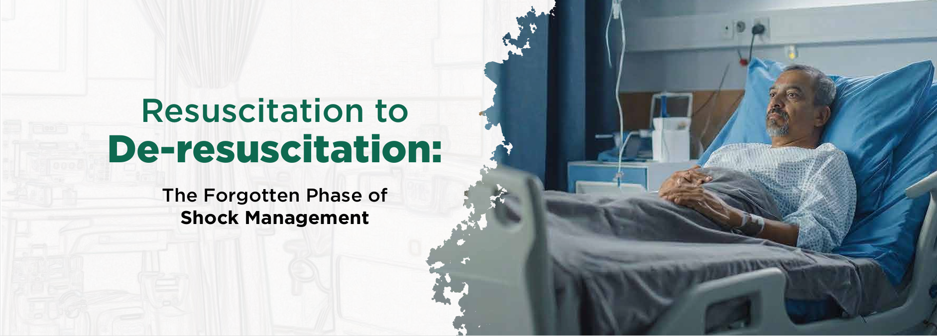 The complete cycle from resuscitation to de-resuscitation in the ICU